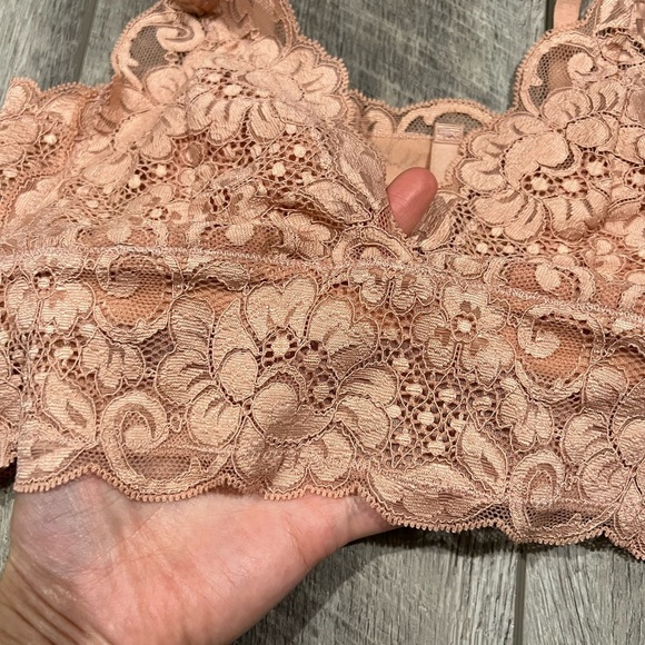 HAH Hot As Hell Pink Lace Bralette - Picture 7 of 16